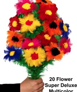 Appearing Flower Bouquet: 20 Blooms MULTICOLORED